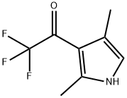 Ethanone, 1-(2,4-dimethyl-1H-pyrrol-3-yl)-2,2,2-trifluoro- (9CI) Struktur