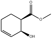 3-Cyclohexene-1-carboxylicacid,2-hydroxy-,methylester,(1R-cis)-(9CI) Struktur