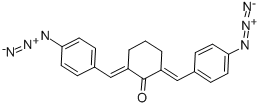 2,6-Bis(4-azidobenzyliden)cyclohexan-1-on