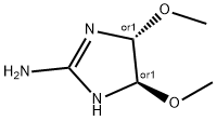 1H-Imidazol-2-amine,4,5-dihydro-4,5-dimethoxy-,trans-(9CI) Struktur