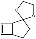 Spiro[bicyclo[3.2.0]hept-6-ene-2,2-[1,3]dioxolane] Struktur