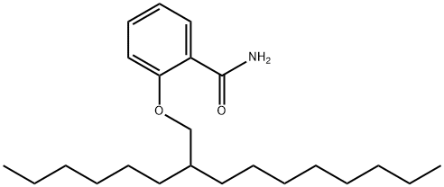 2-(2-Hexyldecyloxy)benzamide Struktur