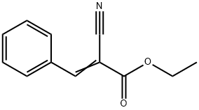 ALPHA-CYANOCINNAMIC ACID ETHYL ESTER Struktur