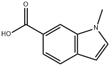 1-METHYL-1H-INDOLE-6-CARBOXYLIC ACID 97 Struktur