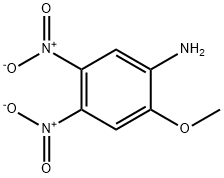 3,4-Dinitro-6-methoxyaniline Struktur