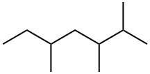 2,3,5-Trimethylheptane. Struktur