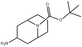 3-Amino-N-Boc-9-azabicyclo[3.3.1]nonane Struktur