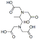 1,2-Diaminopropane-N,N,N',N'-tetraaceticacid Struktur