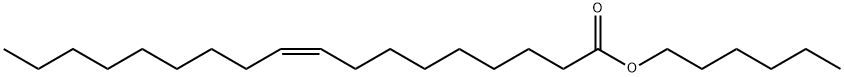 hexyl oleate Struktur