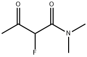 Butanamide, 2-fluoro-N,N-dimethyl-3-oxo- (9CI) Struktur