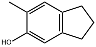 6-methylindan-5-ol  Struktur