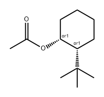 ORTHO TERTIARY BUTYL CYCLOHEXANYL ACETATE HIGH CIS Struktur