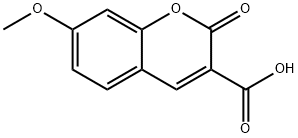 7-METHOXYCOUMARIN-3-CARBOXYLIC ACID Struktur