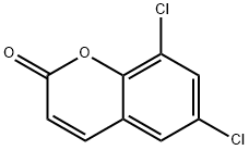 6,8-Dichloro-2H-chromen-2-one Struktur