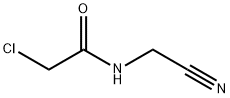 chloroacetylaminoacetonitrile Struktur