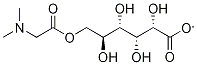 D-Gluconic acid, 6-ester with N,N-dimethylglycine, calcium salt (2:1) Struktur