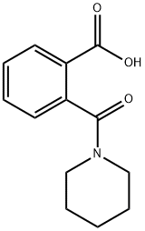 o-(piperidinocarbonyl)-benzoicaci Struktur