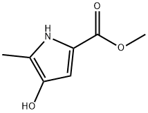 1H-Pyrrole-2-carboxylicacid,4-hydroxy-5-methyl-,methylester(9CI) Struktur