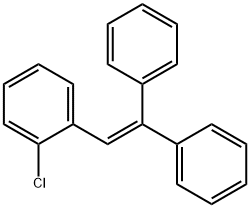 1-Chloro-2-(2,2-diphenylethenyl)benzene Struktur