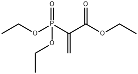 Ethyl 2-(diethoxyphosphoryl)prop-2-enoate Struktur