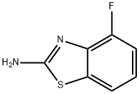 2-AMINO-4-FLUOROBENZOTHIAZOLE Struktur