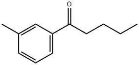 1-M-TOLYL-PENTAN-1-ONE Struktur