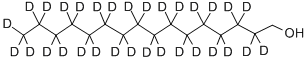 1-Hexadecan-2,2,3,3,4,4,5,5,6,6,7,7,8,8,9,9,10,10,11,11,12,12,13,13,14,14,15,15,16,16,16-d31-ol Struktur