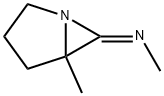 Methanamine, N-(5-methyl-1-azabicyclo[3.1.0]hex-6-ylidene)-, (E)- (9CI) Struktur