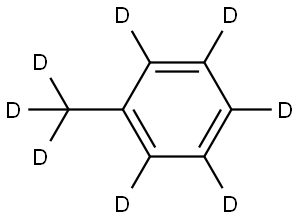 TOLUENE-D8 Struktur