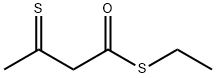 3-Thioxobutanethioic acid S-ethyl ester Struktur