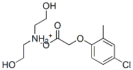 bis(2-hydroxyethyl)ammonium 4-chloro-o-tolyloxyacetate Struktur