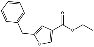 ethyl 5-benzyl-3-furoate Struktur