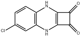 5-Chloro-3,8-dihydrocyclobuta[b]quinoxaline-1,2-dione Struktur