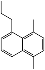 1,4-DIMETHYL-5-PROPYLNAPHTHALENE Struktur