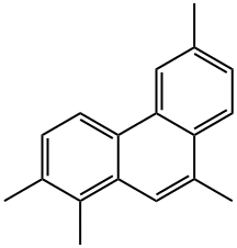 1,2,6,9-TETRAMETHYLPHENANTHRENE Struktur