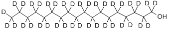 N-OCTADECYL-D37 ALCOHOL Struktur