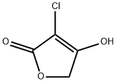 2(5H)-Furanone, 3-chloro-4-hydroxy- (9CI) Struktur