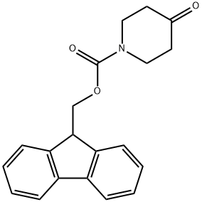 1-FMOC-4-PIPERIDONE
 Struktur