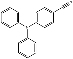 4-DIPHENYLAMINO-BENZONITRILE Struktur