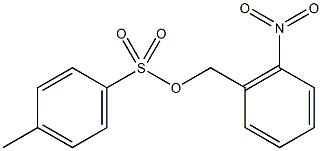 2-Nitrobenzyl p-toluenesulfonate Struktur