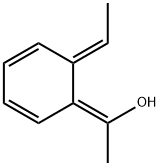 Ethanol, 1-(6-ethylidene-2,4-cyclohexadien-1-ylidene)-, (Z,E)- (9CI) Struktur