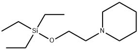 1-[2-(Triethylsilyloxy)ethyl]piperidine Struktur