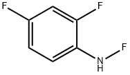 Benzenamine, N,2,4-trifluoro- (9CI) Struktur