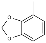 4-methyl-1,3-benzodioxole  Struktur