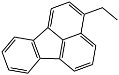 3-ETHYLFLUORANTHENE Struktur