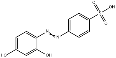 4-[(2,4-Dihydroxyphenyl)azo]benzolsulfonsure