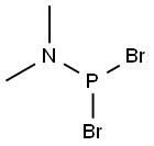 Dibromo(dimethylamino)phosphine Struktur