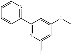 6-IODO-4-METHOXY-2,2'-BIPYRIDINE Struktur