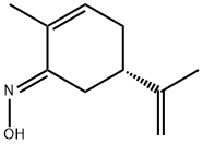 [S-(E)]-2-methyl-5-(1-methylvinyl)cyclohex-2-en-1-one oxime Struktur