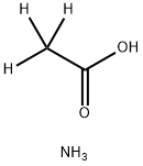 AMMONIUM ACETATE-D3 Struktur